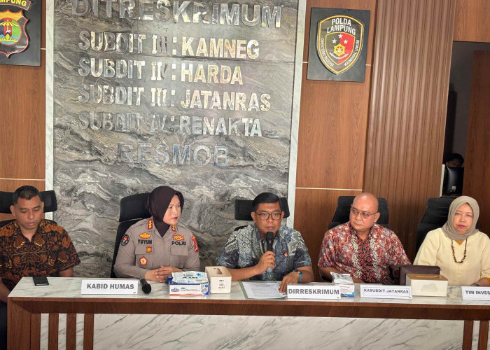 Polda Lampung Tetapkan 8 Tersangka di Kasus Penganiayaan Mahasiswa Unila