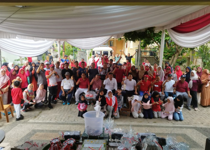 HUT Ke 81 RI, Warga RT 007 Gedong Meneng Perkuat Silaturahmi dan Gotong Royong