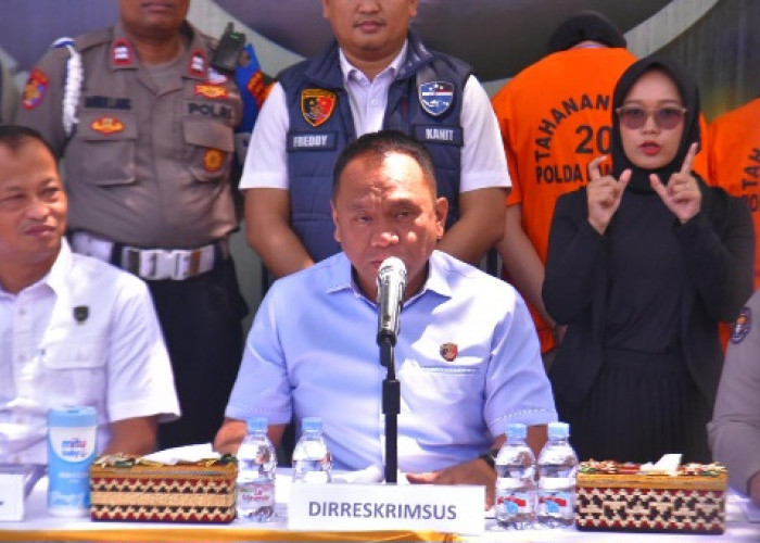 Polda Lampung Bongkar Penipuan Love Scamming, 4 Napi Jadi Tersangka