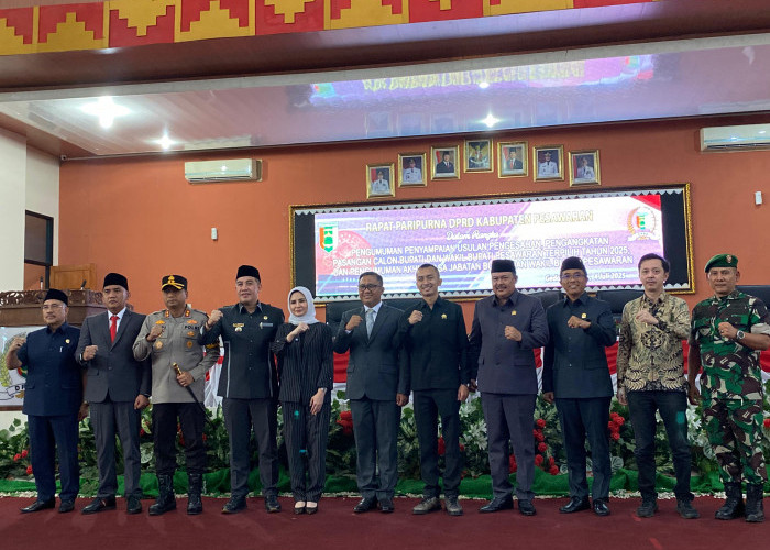 DPRD Pesawaran Usulkan Pengesahan Bupati dan Wakil Bupati Terpilih Hasil PSU 2025 