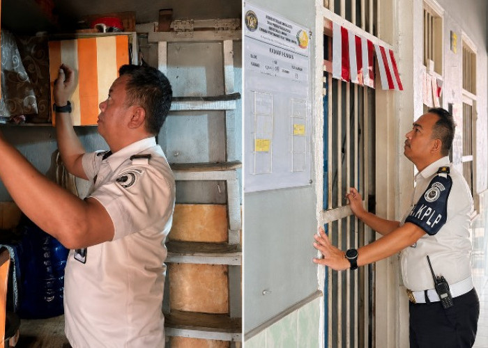 Lapas Kelas I Bandar Lampung Perkuat Deteksi Dini, Blok Hunian Warga Binaan Diperiksa