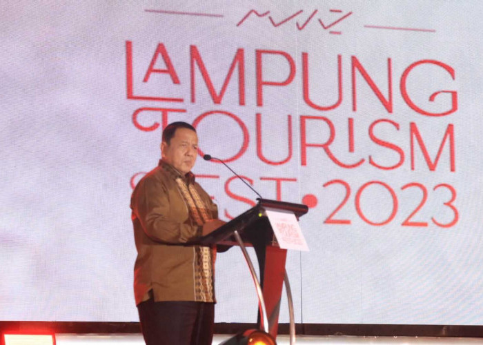 Gubernur Arinal Semangati 45 Finalis HIPMI Lampung Tourism Putri Indonesia 2023