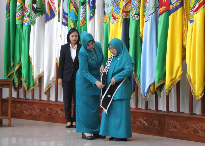 Maidawati Retnoningsih Dilantik sebagai Pj. Ketua TP PKK Provinsi Lampung