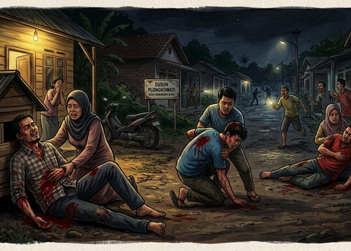 Duel Berdarah dan Penyanderaan Gegerkan Lampung Utara, Polisi Masih Selidiki Motif