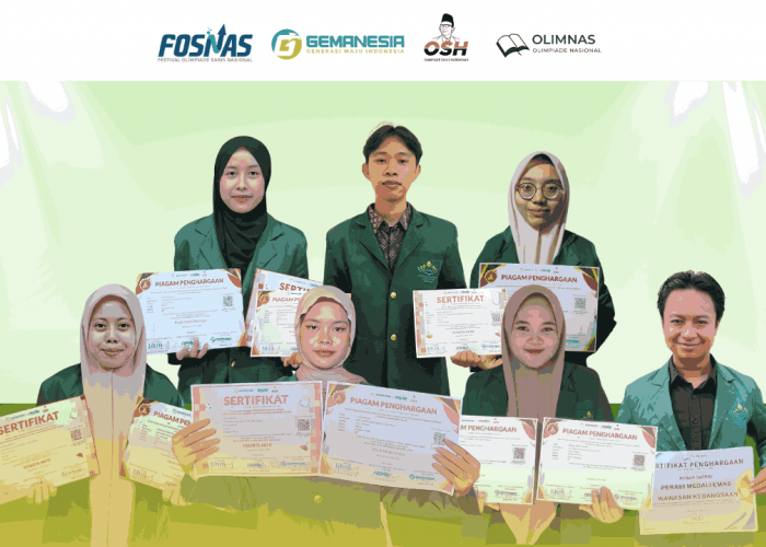 Mahasiswa Pendidikan Biologi UIN RIL Borong Medali di Olimpiade Hardiknas 2026