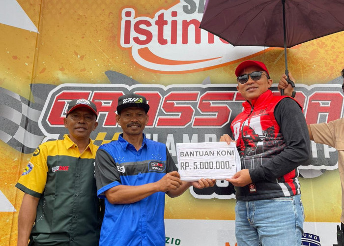 Kejuaraan Super Grasstrack Ketua HIPMI Lampung Barat Diikuti Oleh 280 Peserta 