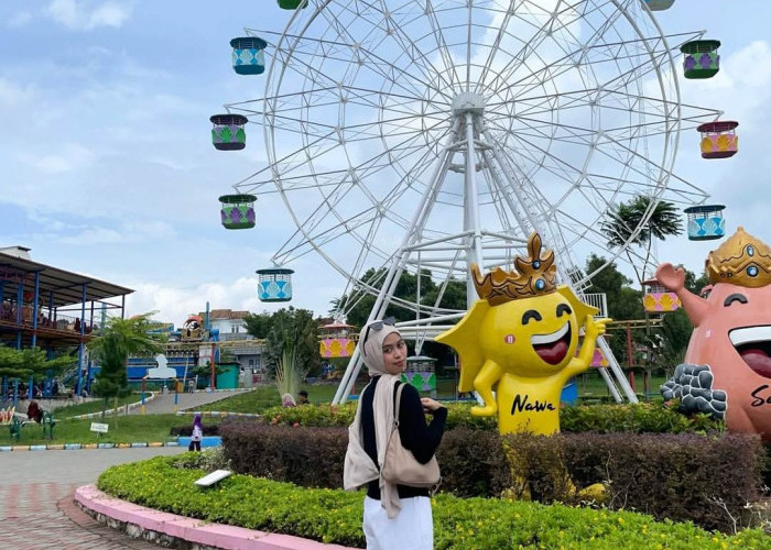 Krakatau Park Meledak Diserbu Wisatawan, Lonjakan Libur Lebaran Tak Terbendung