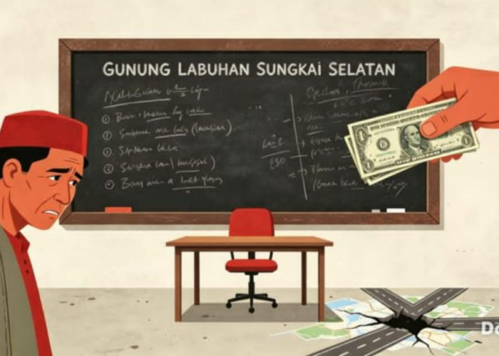 Dana Desa Ratusan Juta Menguap? Kepala Desa Gunung Labuhan Dituding Tak Transparan, Hak Warga Terabaikan