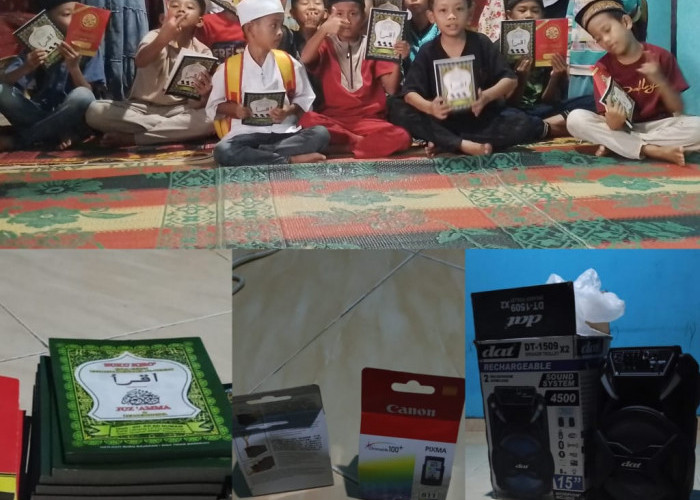 Terima Bantuan Hibah dari Pemkab Waykanan, TPA Al-Hikmah Ucapkan Terimakasih