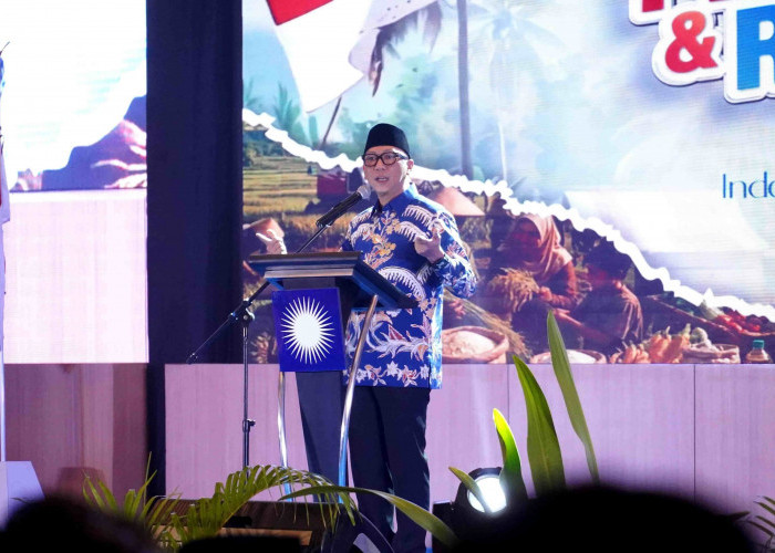 Hadiri Pelantikan PAN Lampung, Gubernur Mirza Dorong Sinergi Parpol untuk Ketahanan Pangan