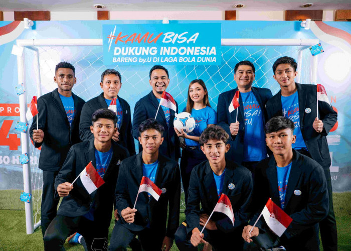 by.U Beri 1 GB Tiap Indonesia Cetak 1 Gol di Laga Bola Dunia