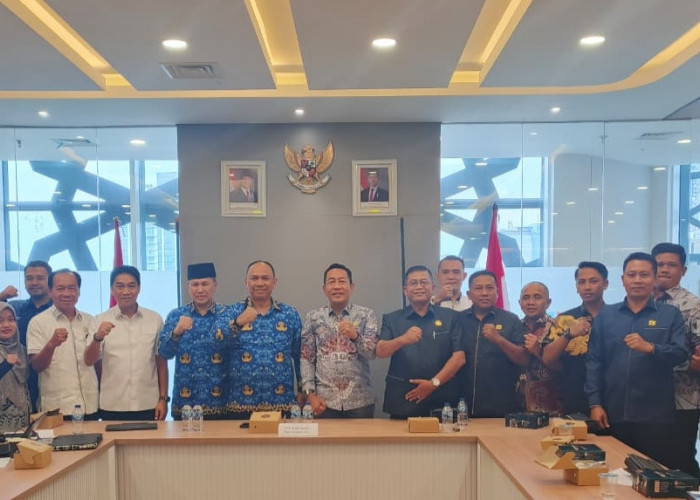 Diskominfo Dampingi Komisi III DPRD Lamtim Konsultasi ke Kemenkomdigi Terkait Regulasi Jaringan Kabel Udara