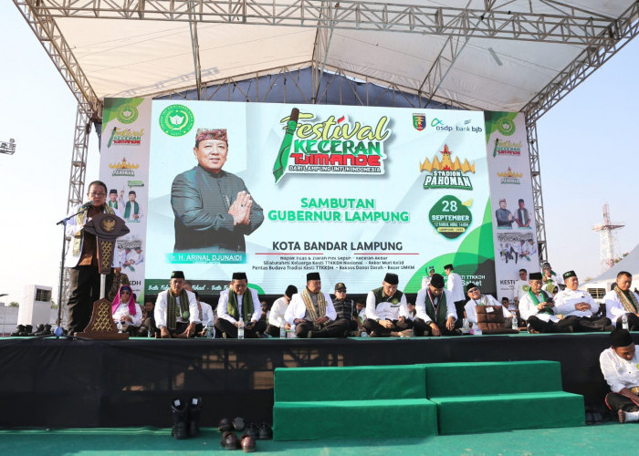  Gubernur Arinal Apresiasi Dijadikannya Lampung sebagai Penyelenggara Festival Keceran Tjimande Tingkat Nasion
