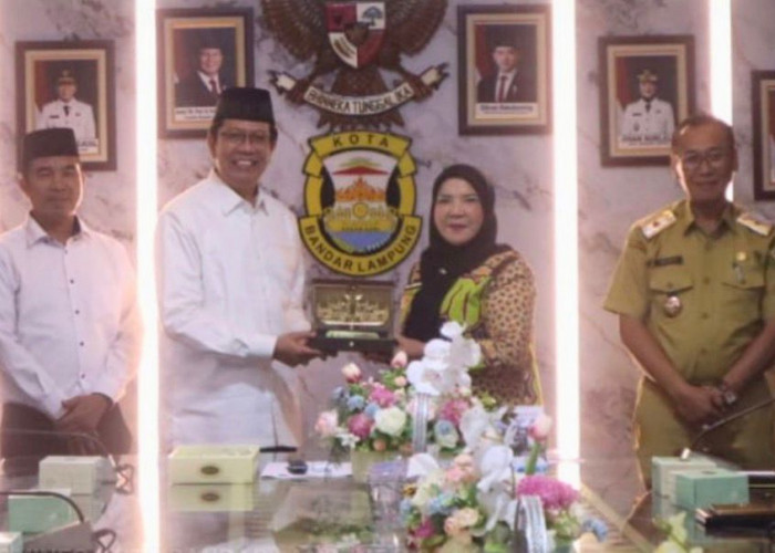 Perkuat Sinergi Pemerintah dan Dunia Akademik, Walikota Eva Bertemu Rektor UIN Raden Intan Lampung