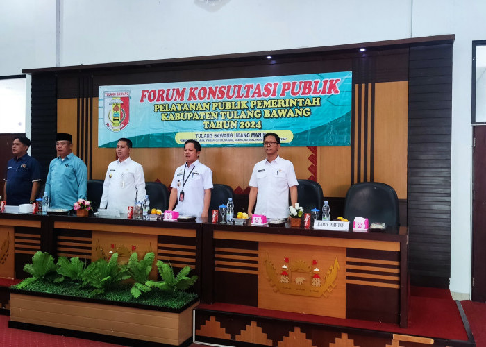 DPMPTSP Kabupaten Tulangbawang Gelar Forum Konsultasi Publik