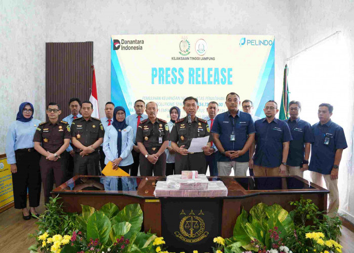 Kejati Lampung Pulihkan Keuangan Negara Rp1,5 Miliar Lewat Jalur Non Litigasi