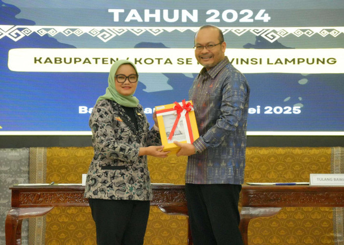 Capaian 100 Hari Kerja Bupati Ela dan Wabup Azwar, Pemkab Lamtim Raih WTP Ke 7