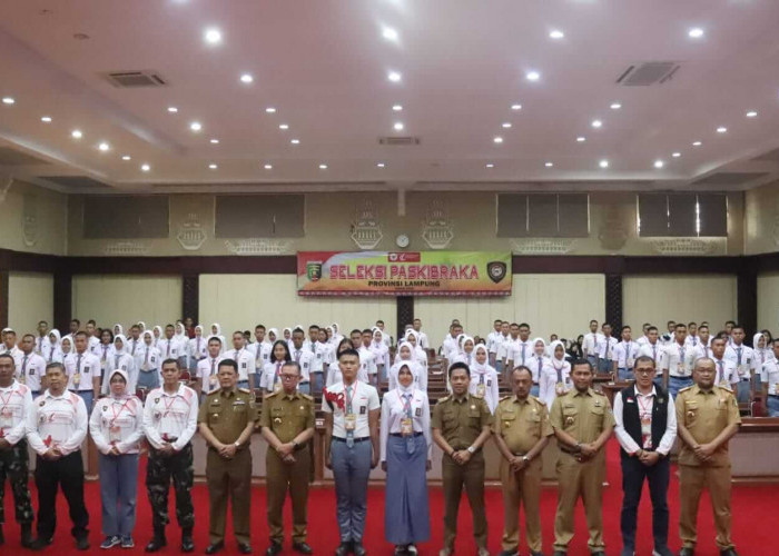 Pemprov Lampung Gelar Seleksi Calon Pasukan Pengibar Bendera Tingkat Provinsi