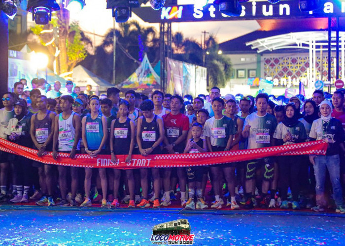 KAI Divre IV Tanjungkarang Gelar Locomotive Run 2026