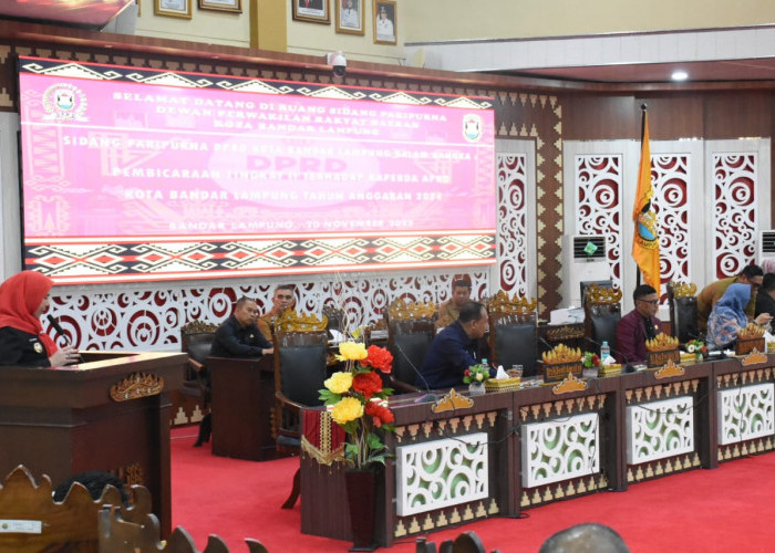 APBD Kota Bandar Lampung Tahun 2024 Disahkan