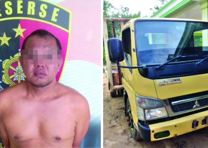 Spesialis Pencurian Truk Kerap Beroperasi di Lampung Berhasil Dibekuk