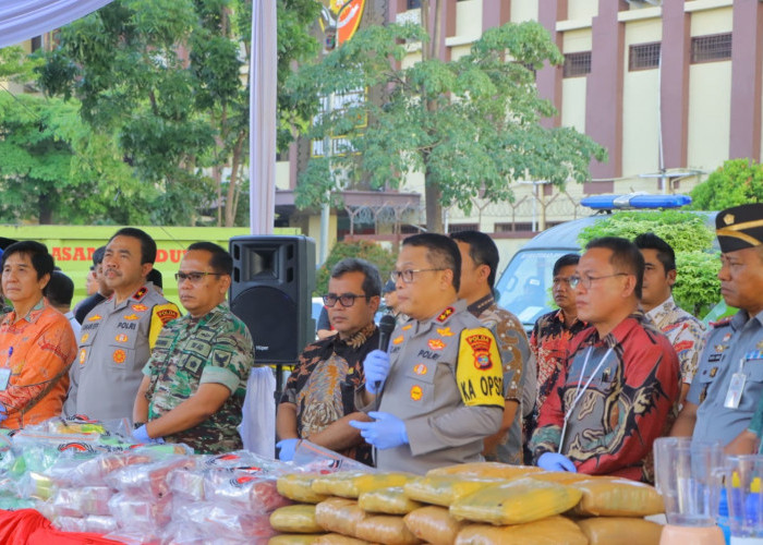 Kapolda Lampung, Tidak Ada Ruang Untuk Narkoba di Lampung