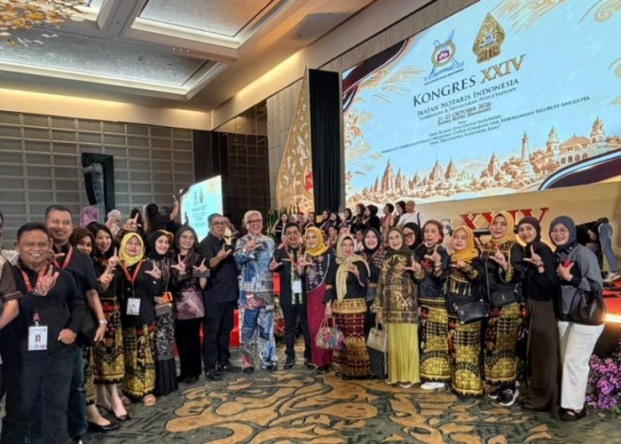 Zul April Bawa Semangat INI Lampung di Kongres XXIV, Perkuat Persatuan dan Profesionalisme Notaris