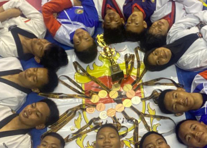 Taekwondo Lamsel Berjaya di Yogyakarta Bawa 13 Medali