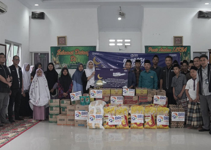 BRI Regional Office Bandar Lampung Berbagi Sembako Kepada Panti Asuhan dan Panti Werdha di Momen Ramadhan 1446