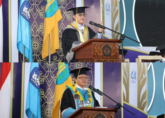 Dua Orasi Ilmiah Dies Natalis ke-61 Unila Soroti Hilirisasi dan Dampak Riset