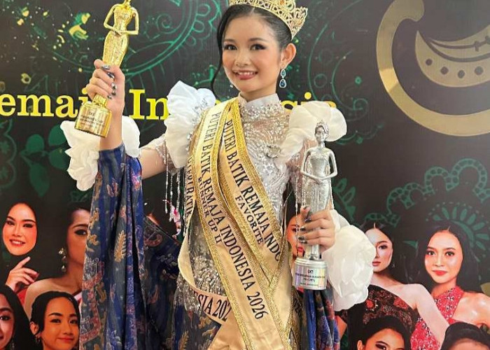 Harumkan Nama Lampung, Haura Gazala Raih Dua Gelar di Ajang Puteri Batik Remaja Indonesia 2026