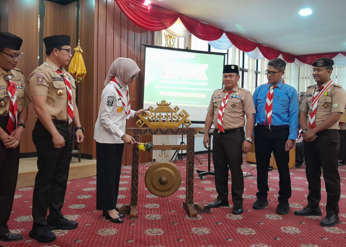 Jihan Nurlela Resmikan Program Garis Depan, Ajak Pramuka Jadi Garda Terdepan Pembangunan