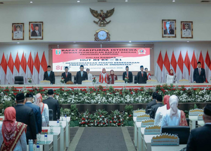 Gubernur Mirza Hadiri Paripurna Istimewa Dengarkan Pidato Kenegaraan Presiden
