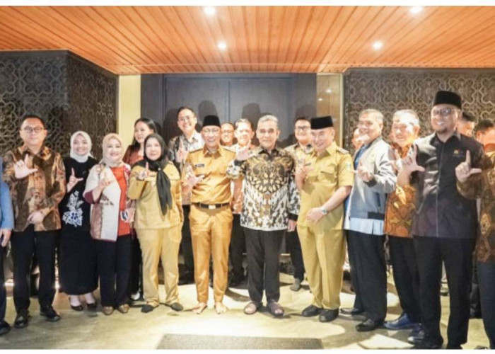 Jalin Sinergi, Gubernur Mirza dan Kada se Lampung Silahturahmi dengan Anggota DPR-DPD RI