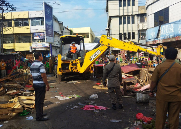 Relokasi Pedagang Pasar Pasir Gintung Berjalan Lancar