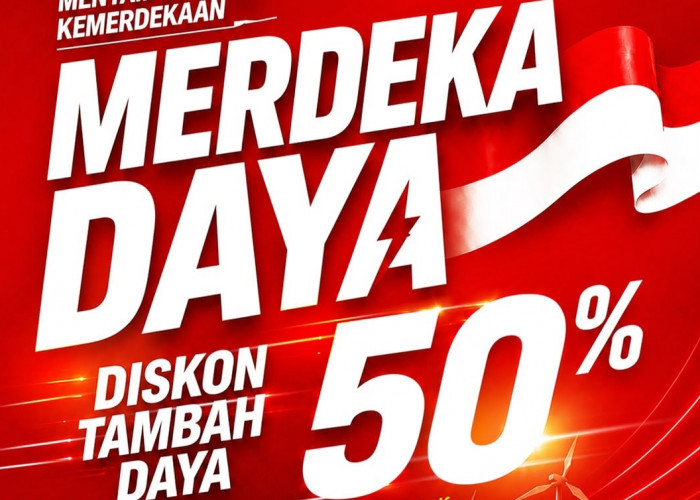 Rayakan Kemerdekaan, 2,89 Juta Pelanggan Lampung Bisa Nikmati Diskon 50 Persen Tambah Daya PLN