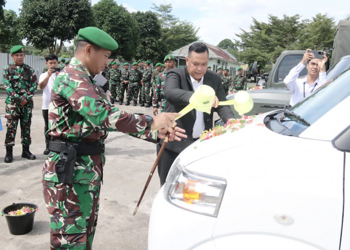 Kodim 0429/Lamtim Terima Ambulans CSR BRI, Dukung Layanan Kesehatan hingga Pelosok Desa