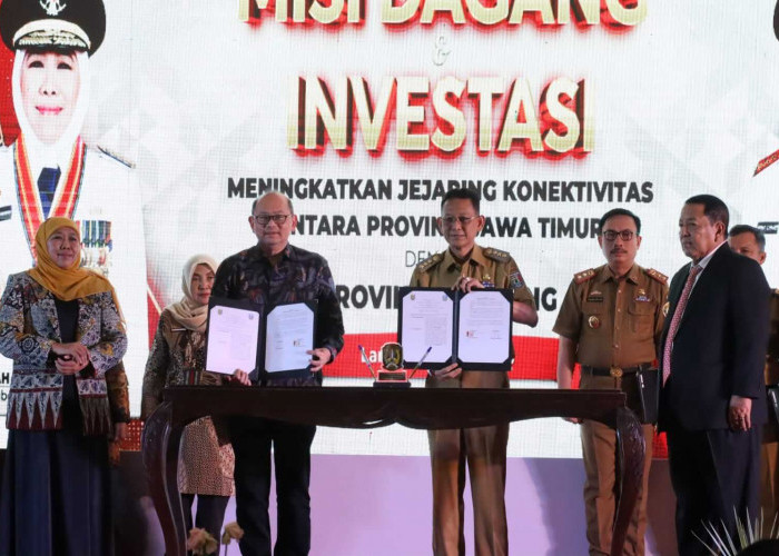 Pemprov Lampung Jalin Kerjasama dengan Pemprov Jawa Timur Melalui Misi Dagang dan Investasi