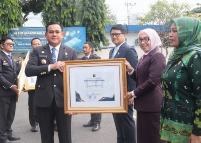 Pemkab Way Kanan Boyong Dua Penghargaan Hukum Pada Peringatan Hari Pengayoman Ke-81