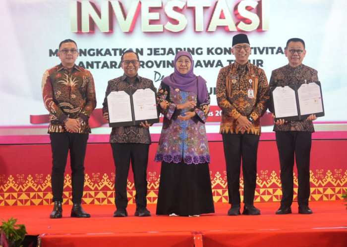 Perkuat Permodalan, Bank Lampung Tandatangani PKS KUB dengan Bank Jatim