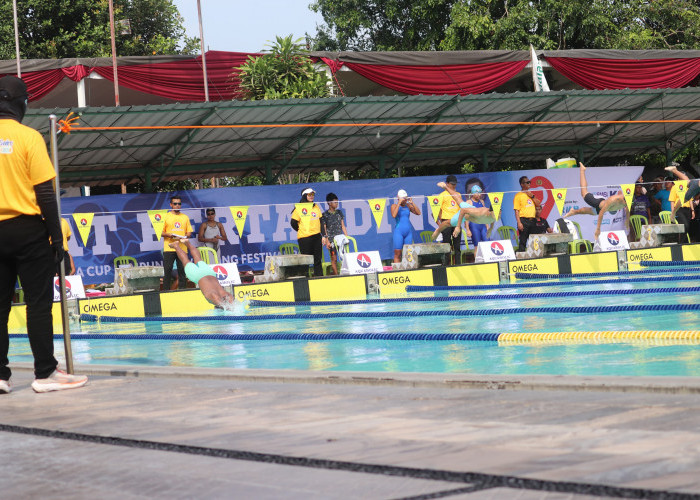 Ribuan Atlet Renang Ikuti Kejuaraan Kapolda Lampung Cup 2025
