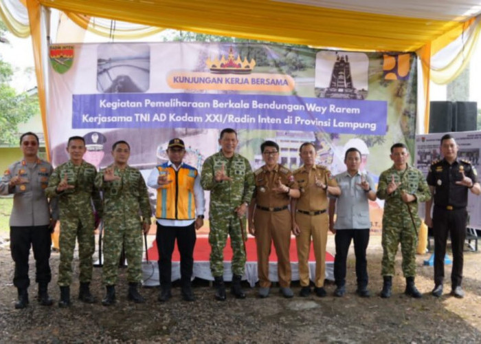 Bupati Lampura Terima Kunker Pangdam Radin Inten, Sinergi Perkuat Ketahanan Wilayah