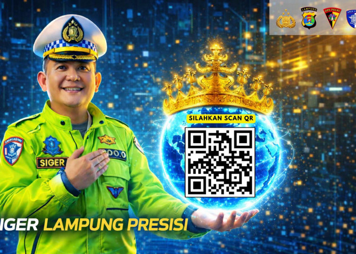 Scan Barcode, Pemudik Bisa Pantau Arus Mudik Lewat Aplikasi SIGER Lampung Presisi