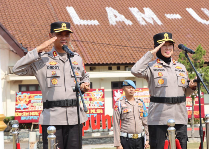 AKBP Raswidiati Anggraini Resmi Pimpin Polres Lampung Utara, Siap Perkuat Pelayanan dan Kamtibmas