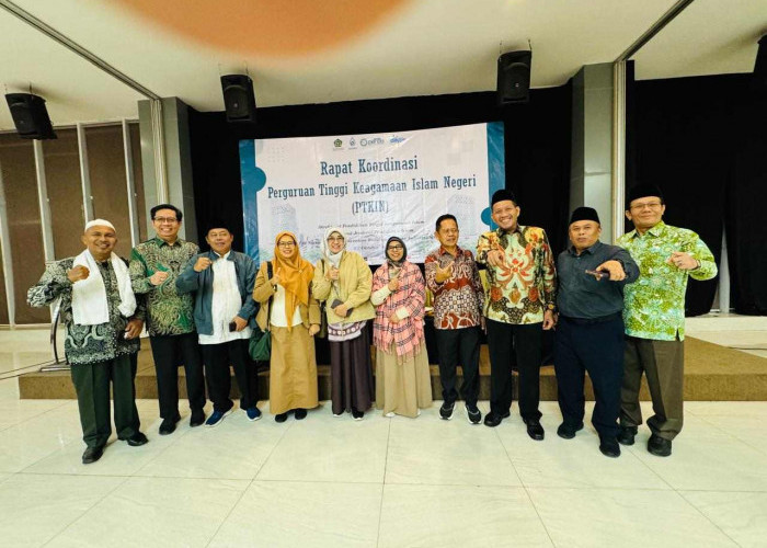Selaraskan Arah dan Pengembangan Institusi, Rektor UIN Raden Intan Lampung Hadiri Rakor PTKIN se-Indonesia 