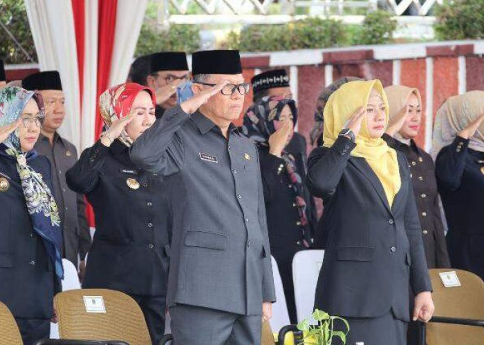 Sekda Provinsi Lampung Fahrizal Hadiri Peringatan Hari Kesaktian Pancasila Tahun 2023