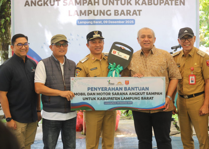 Peduli Kebersihan dan Beri Bantuan Sarana Angkut Sampah, Parosil Apresiasi PT.SMI