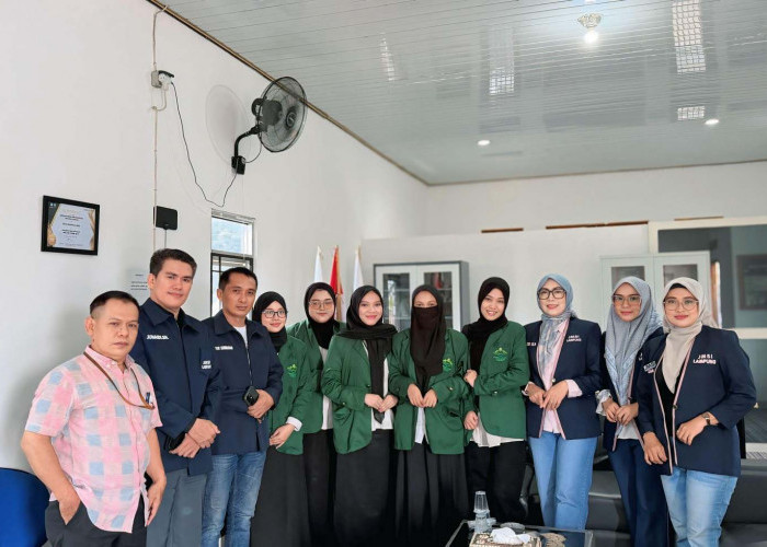 Lima Mahasiswa UIN Raden Intan Jalani PKL di JMSI Lampung, Perdalam Kompetensi Jurnalistik dan Media Digital