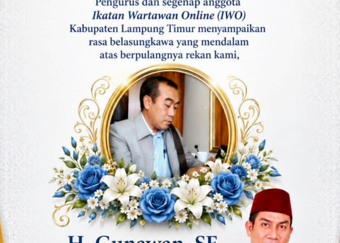 Mantan Anggota DPRD Lampung Timur H. Gunawan Meninggal Dunia