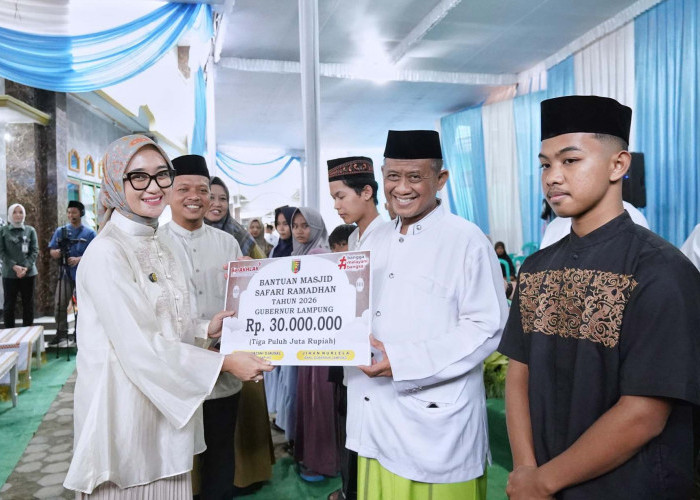 Wagub Jihan Safari Ramadan ke Pringsewu